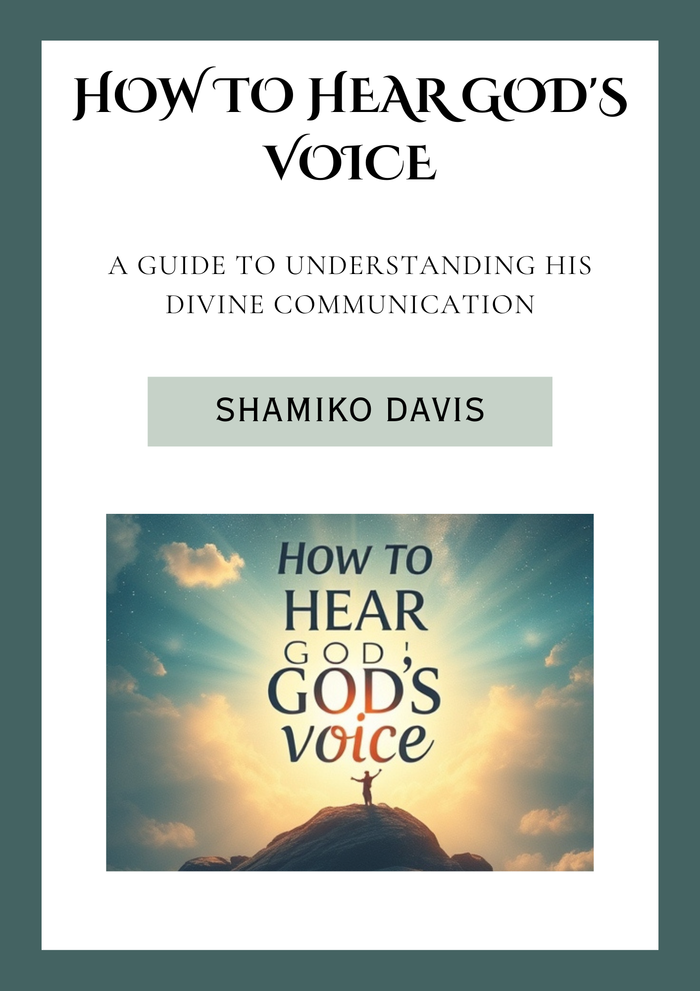 How To Hear God's Voice e-Book