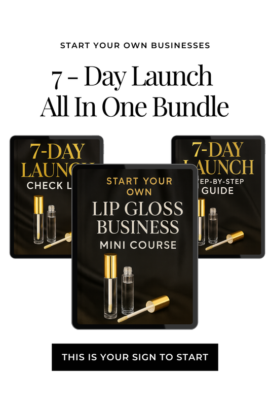 Start Your Own Lip-Gloss Business Mini Course