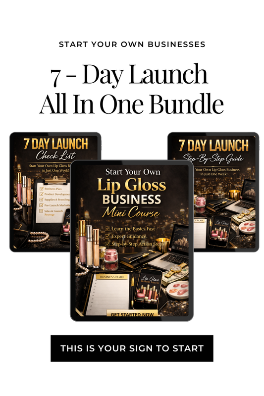 Start Your Own Lip-Gloss Business Mini Course